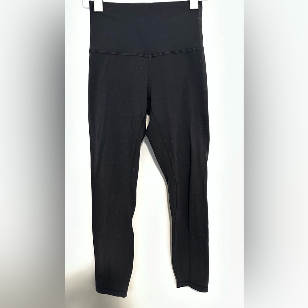 Lulu lemon cropped, high rise align leggings